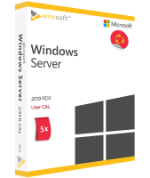 MICROSOFT REMOTE DESKTOP SERVICES 2019 - 5 PACK USER CAL MICROSOFT REMOTE DESKTOP SERVICES 2019 - 5 PACK USER CAL